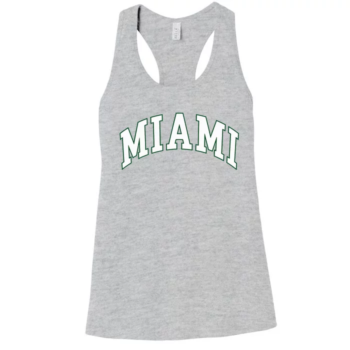 Miami Women's Racerback Tank