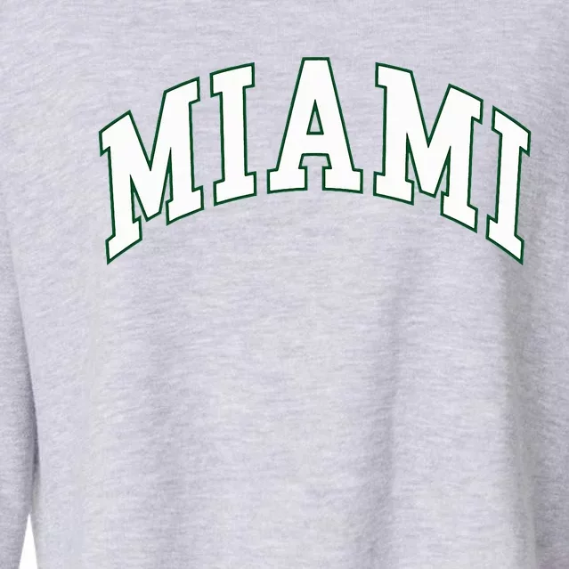 Miami Cropped Pullover Crew