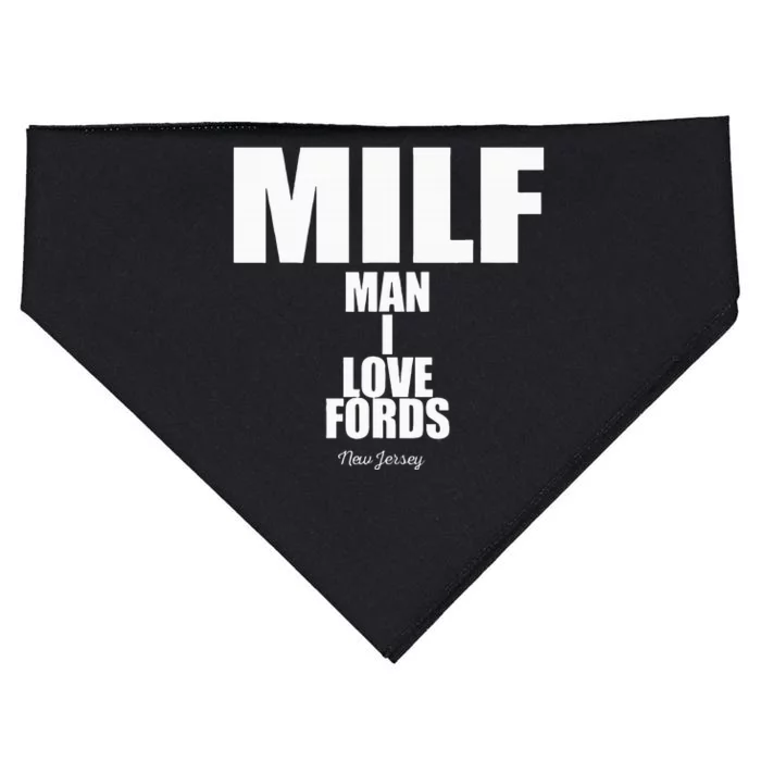 Milf Man I Love Fords New Jersey USA-Made Doggie Bandana