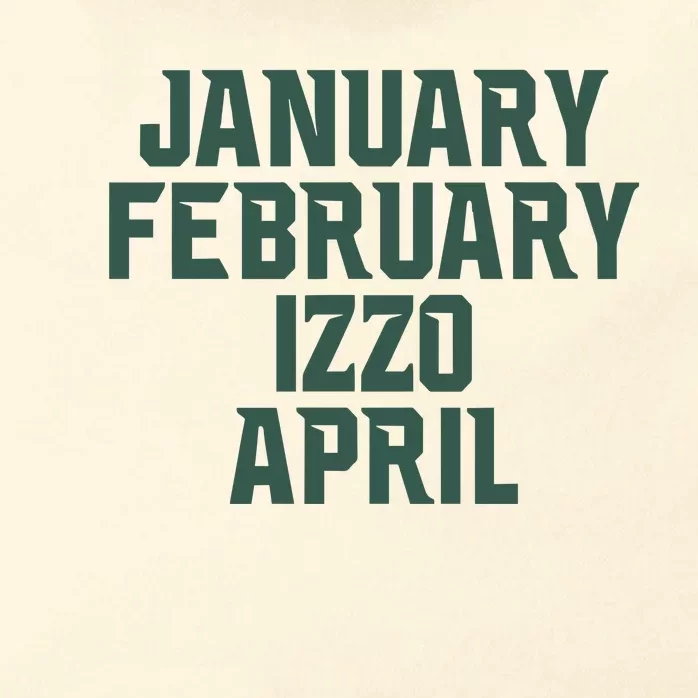 Ms Months January February Izzo April Zip Tote Bag