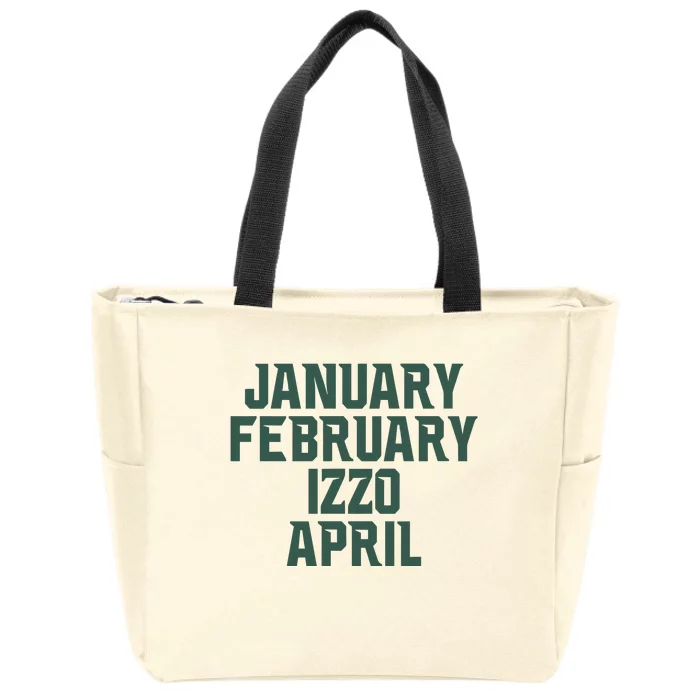 Ms Months January February Izzo April Zip Tote Bag