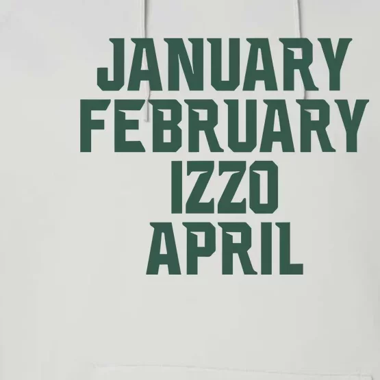 Ms Months January February Izzo April Performance Fleece Hoodie