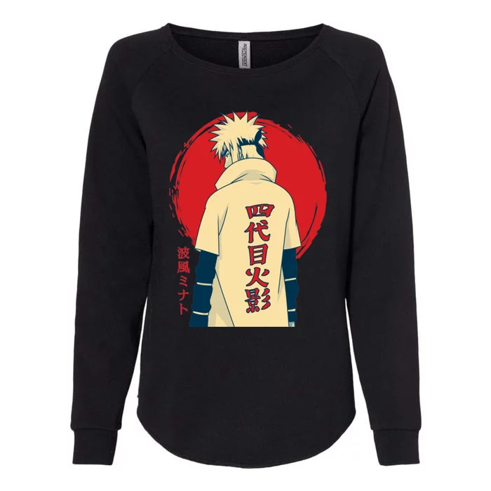 Minato Minato Japanese Womens California Wash Sweatshirt