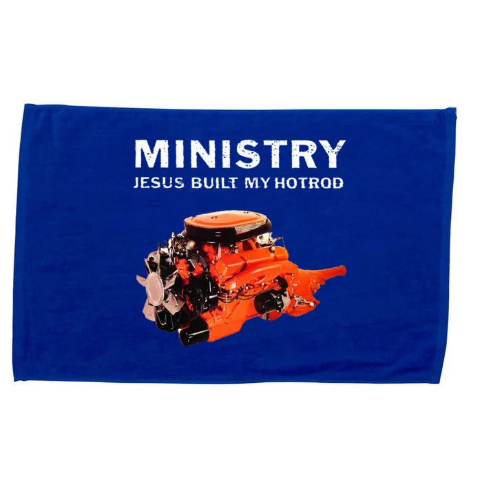 Ministry Merchandise Jesus Built My Hotrod Microfiber Hand Towel