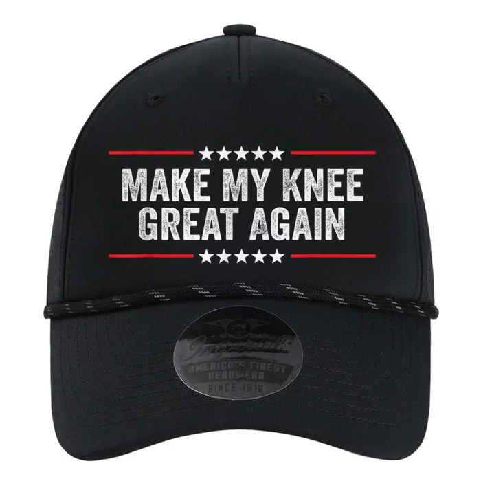 Make My Knee Great Again Funny Surgery Injury Recovery Performance The Dyno Cap