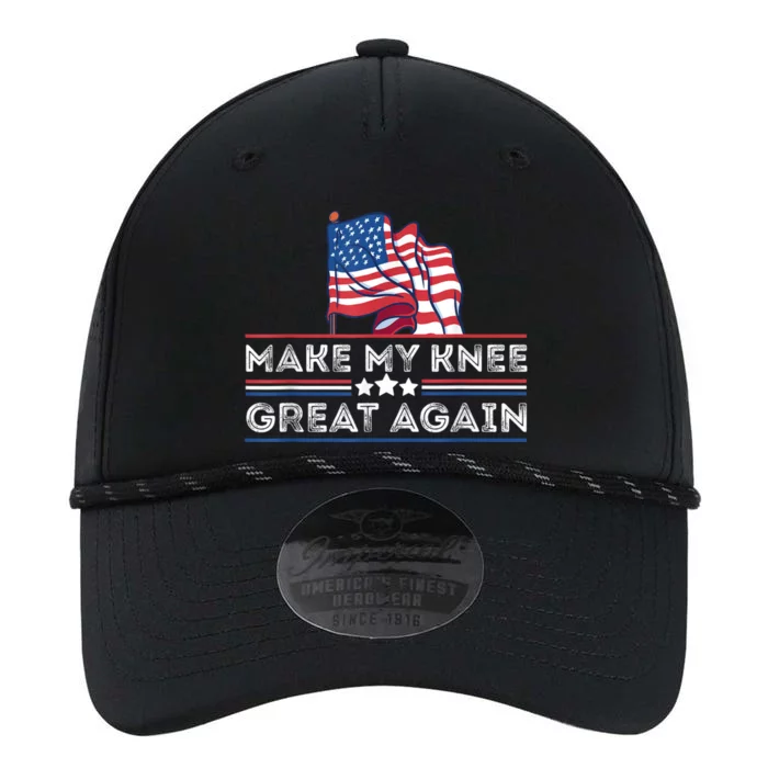 Make My Knee Great Again Funny Surgery Injury Recovery Performance The Dyno Cap