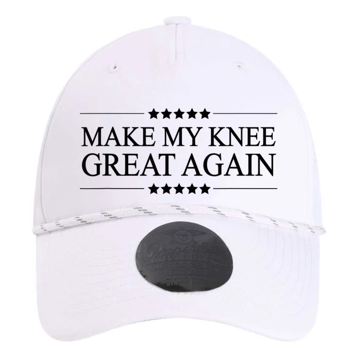 Make My Knee Great Again Funny Surgery Injury Recovery Performance The Dyno Cap