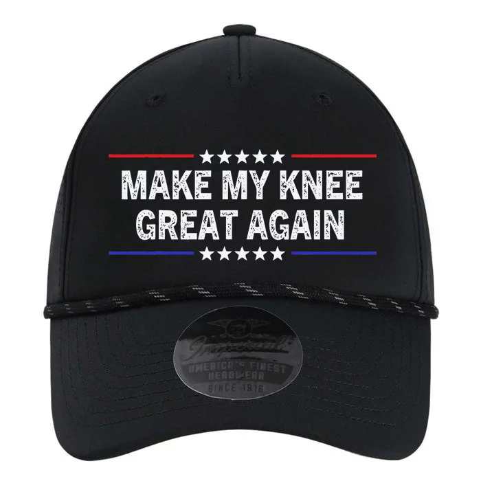 Make My Knee Great Again Funny Surgery Injury Recovery Performance The Dyno Cap