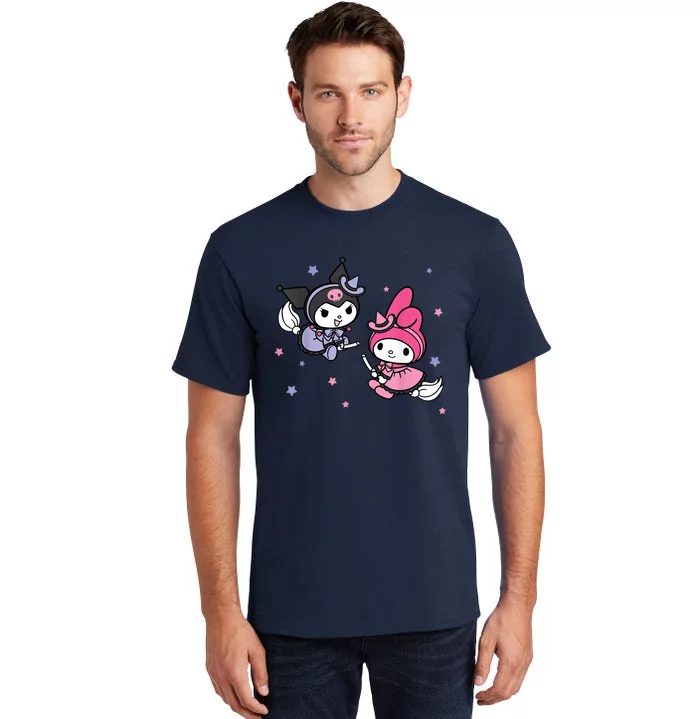 My Melody Kuromi Little Witches Halloween Tall T-Shirt