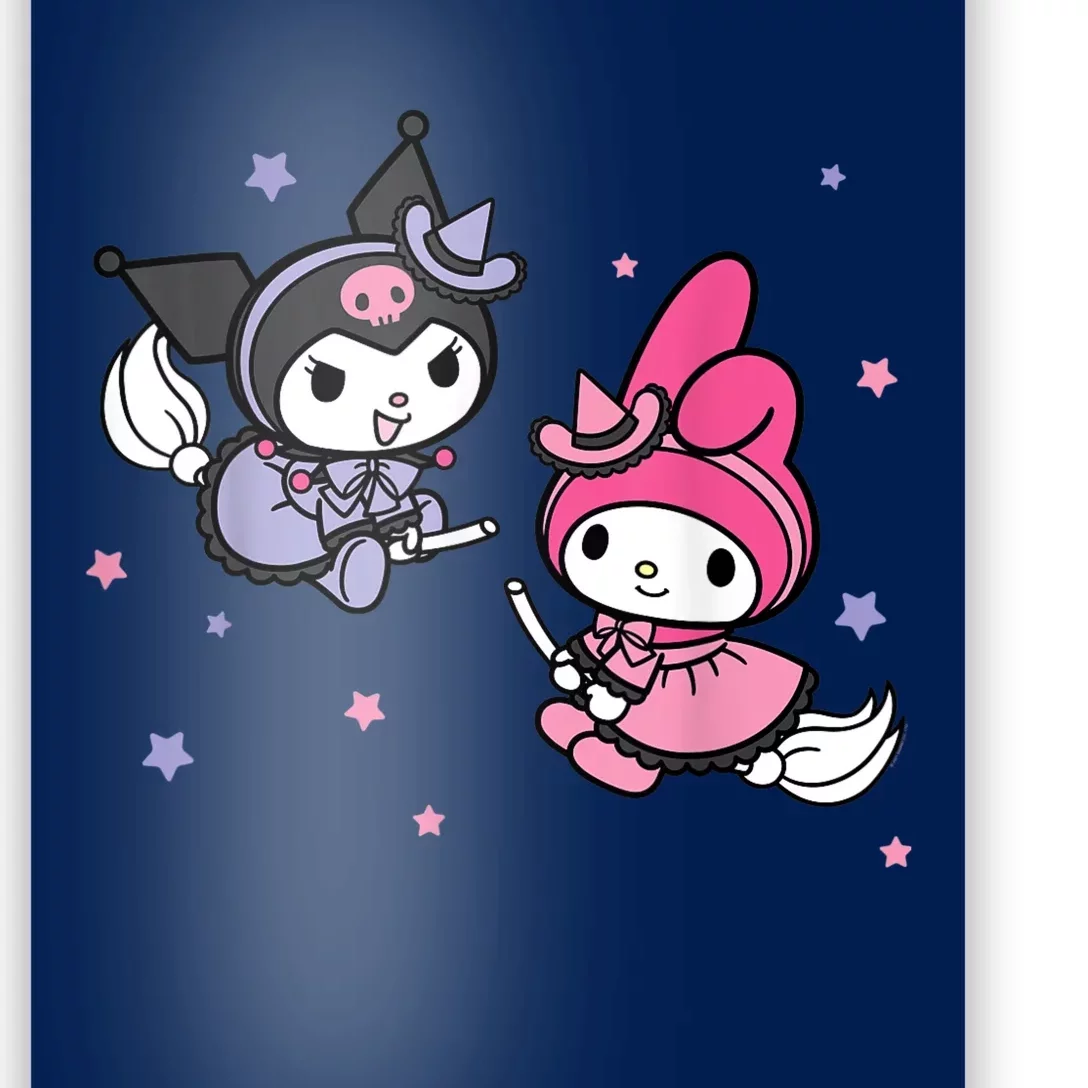 My Melody Kuromi Little Witches Halloween Poster