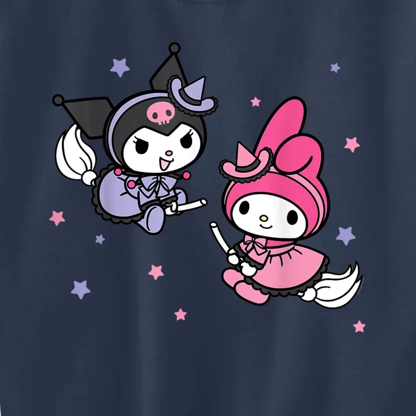 My Melody Kuromi Little Witches Halloween Kids Sweatshirt