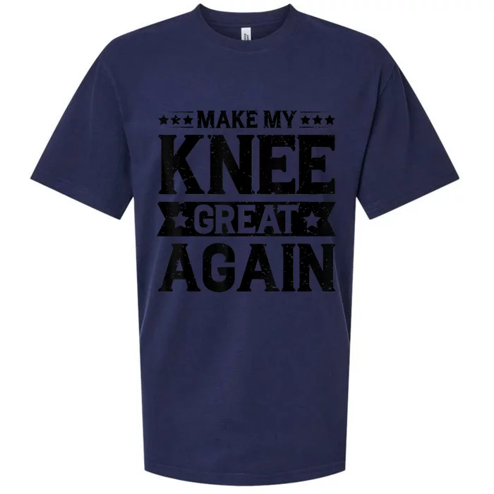 Make My Knee Great Again Sueded Cloud Jersey T-Shirt