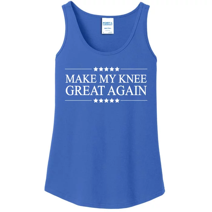 Make My Knee Great Again Funny Surgery Gift Great Gift Ladies Essential Tank