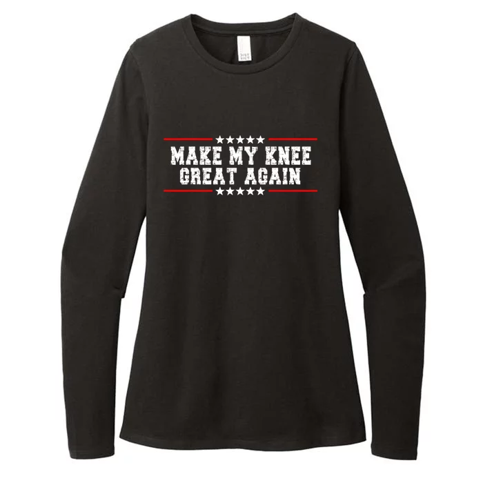 Make My Knee Great Again Womens CVC Long Sleeve Shirt