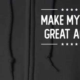 Make My Knee Great Again Full Zip Hoodie