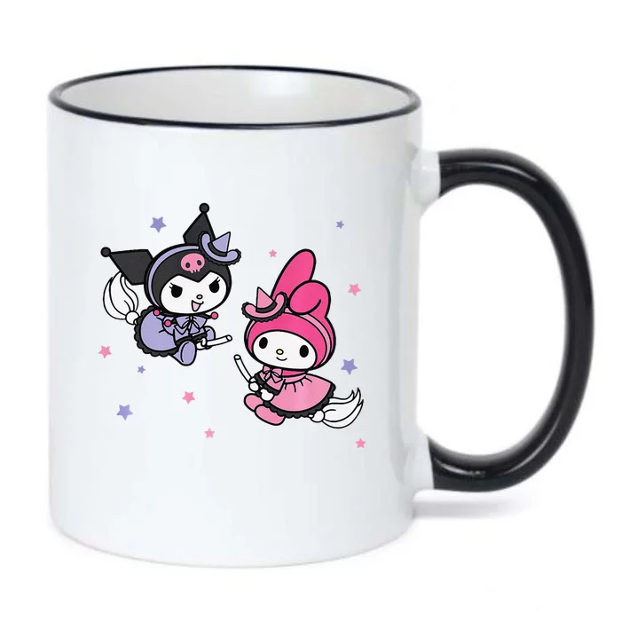 My Melody Kuromi Little Witches Halloween Premium Black Color Changing Mug