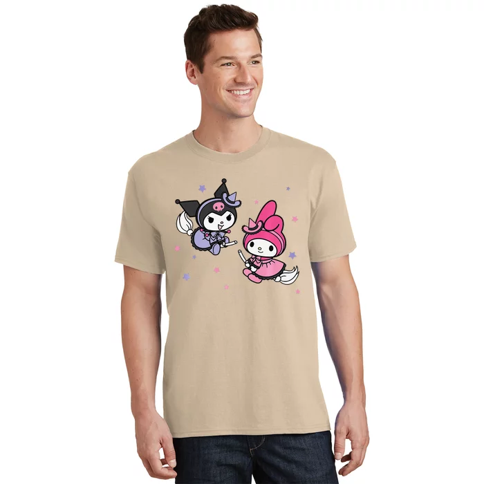 My Melody Kuromi Little Witches Halloween Premium T-Shirt