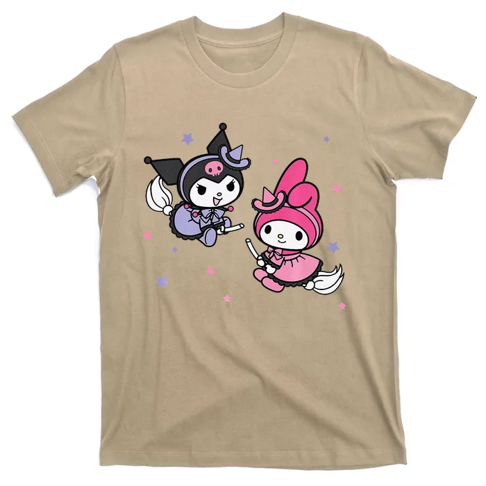 My Melody Kuromi Little Witches Halloween Premium T-Shirt