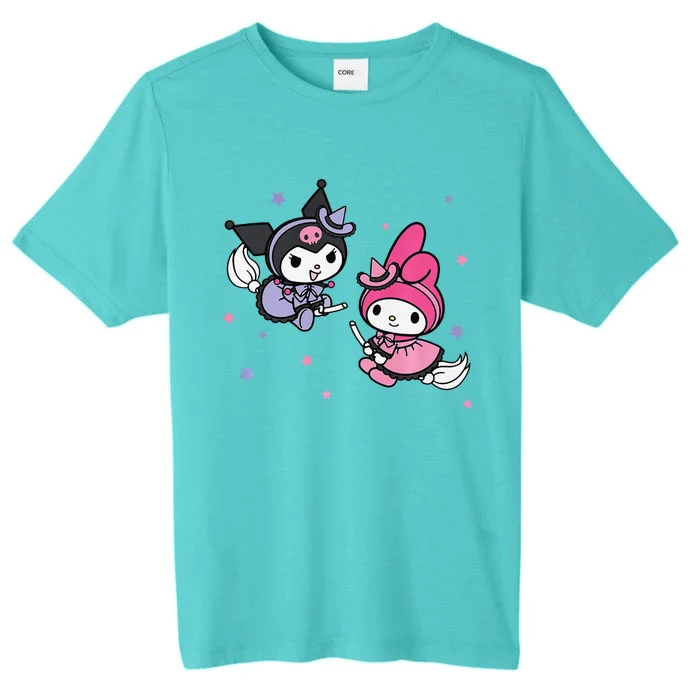 My Melody Kuromi Little Witches Halloween Premium ChromaSoft Performance T-Shirt