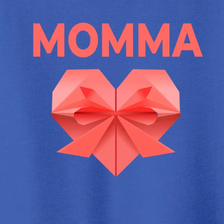 Momma Mom Love Mommy Heart Thank You Mother's Day Gift Toddler T-Shirt