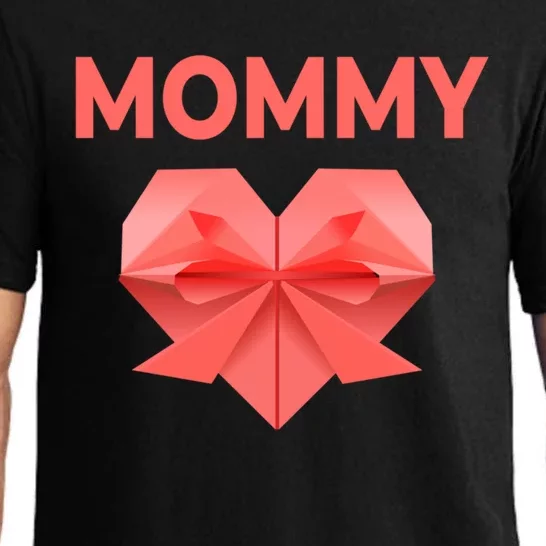 Mommy Mom Love Mommy Heart Thank You Mother's Day Gift Pajama Set