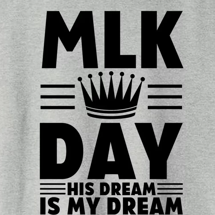 Mlk Martin Luther King Day Usa Gift Women's Crop Top Tee