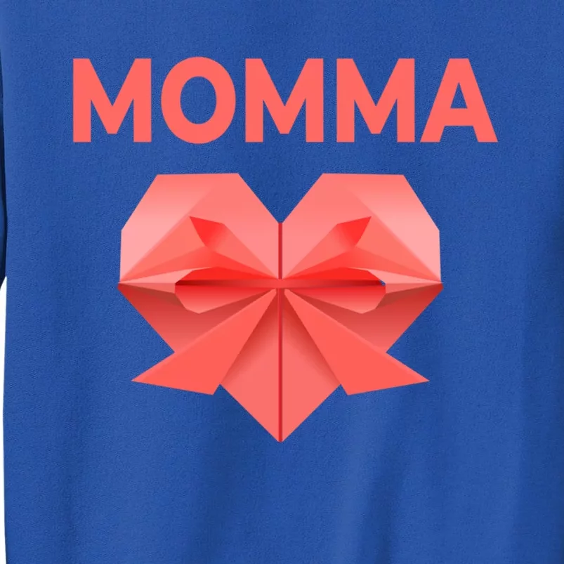 Momma Mom Love Mommy Heart Thank You Mother's Day Cute Gift Sweatshirt