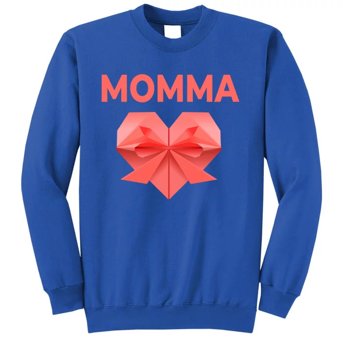 Momma Mom Love Mommy Heart Thank You Mother's Day Cute Gift Sweatshirt