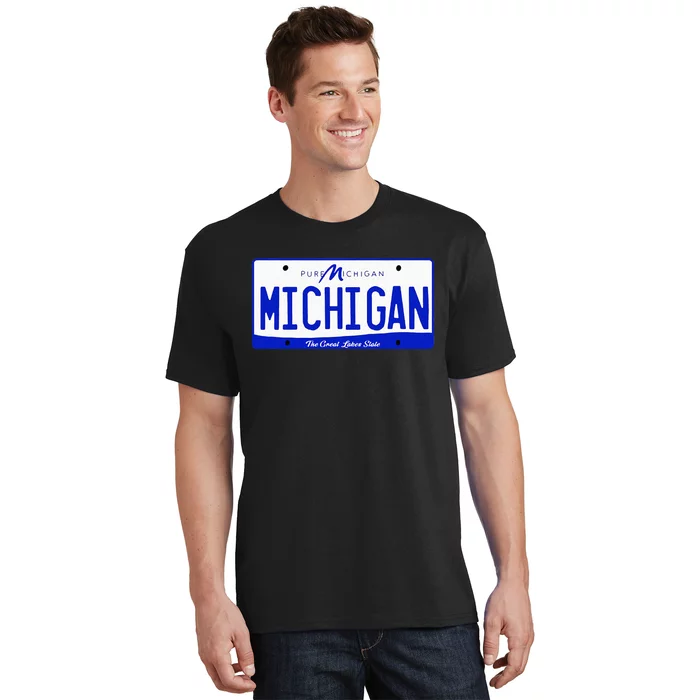 Michigan MI License Plate Classic T-Shirt