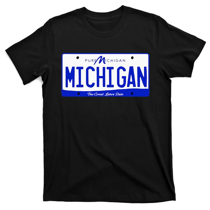 Michigan MI License Plate Classic T-Shirt