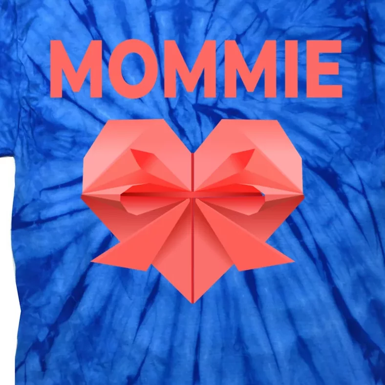 Mommie Mom Love Mommy Heart Thank You Mother's Day Gift Tie-Dye T-Shirt