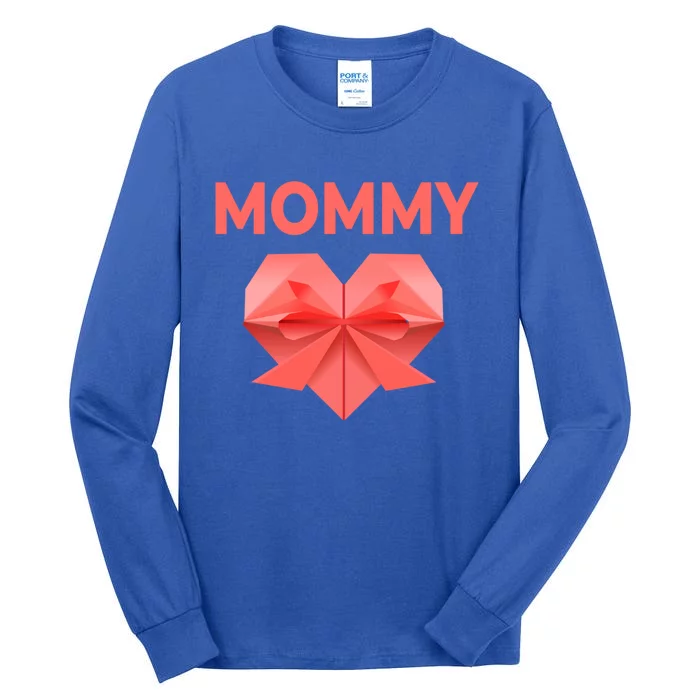 Mommy Mom Love Mommy Heart Thank You Mother's Day Great Gift Tall Long Sleeve T-Shirt