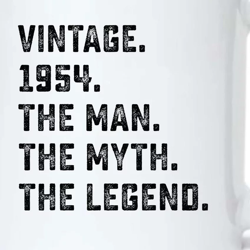 Man Myth Legend 1954 71st Birthday For 71 Years Old Black Color Changing Mug