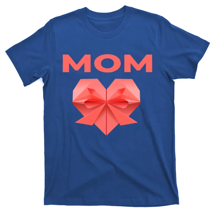 Mom Mommy Love Mama Heart Thank You Mother's Day Meaningful Gift T-Shirt