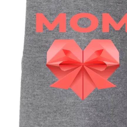 Mom Mommy Love Mama Heart Thank You Mother's Day Meaningful Gift Doggie 3-End Fleece Hoodie