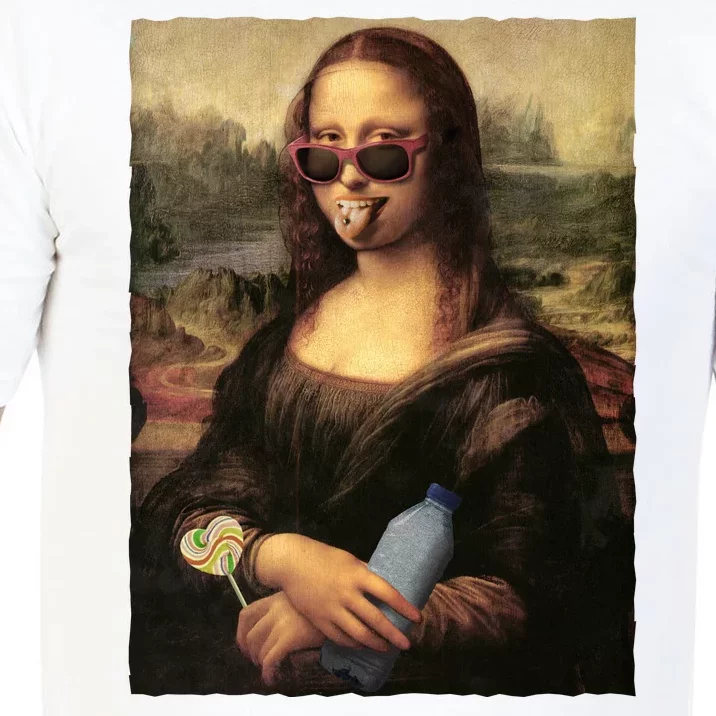 Modern Mona Lisa Tongue Ring Comfort Colors T-Shirt