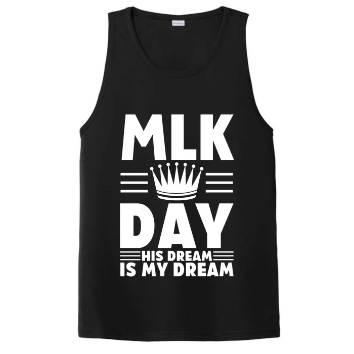 Mlk Martin Luther King Day Usa Cute Gift Performance Tank