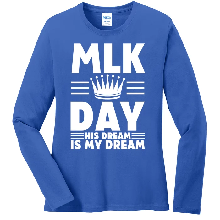 Mlk Martin Luther King Day Usa Cute Gift Ladies Long Sleeve Shirt