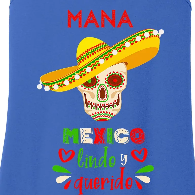 Mana mexico lindo y querido Ladies Essential Tank