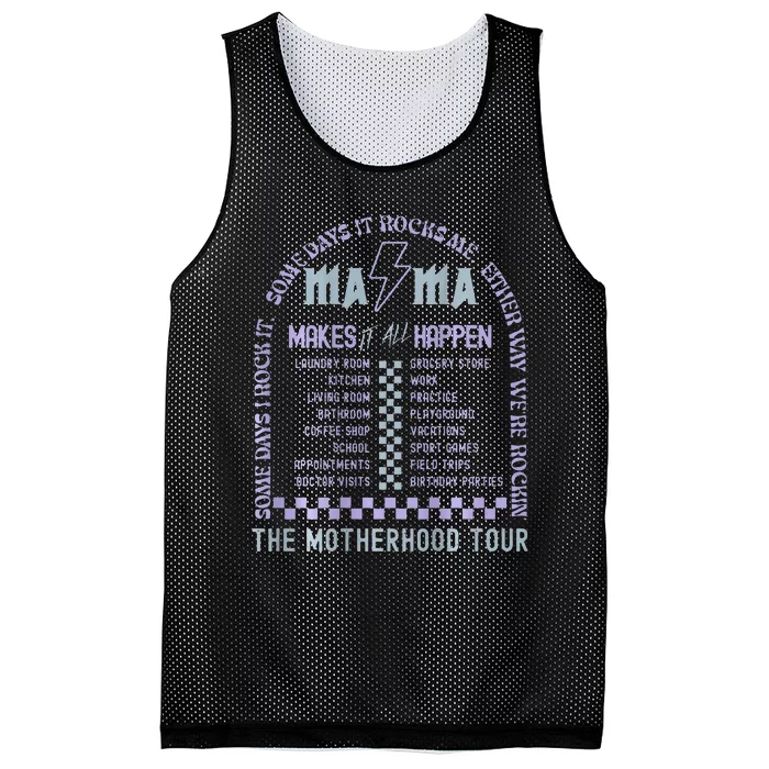 Mama MomS Life MotherS Day Family Mesh Reversible Basketball Jersey Tank