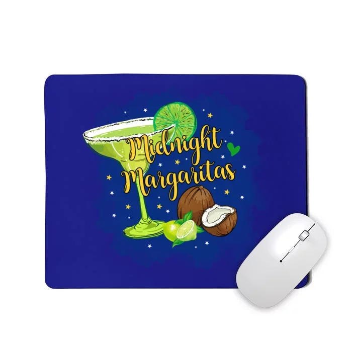 Midnight Margaritas Lime Coconut Margarita Lover Ing Gift Mousepad