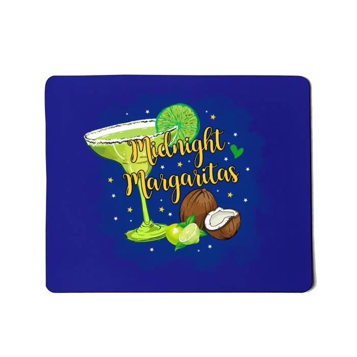 Midnight Margaritas Lime Coconut Margarita Lover Ing Gift Mousepad