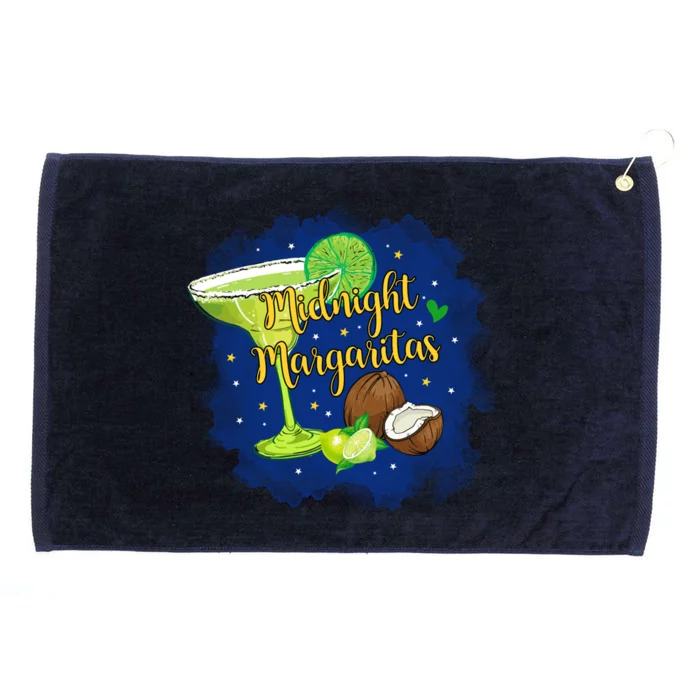 Midnight Margaritas Lime Coconut Margarita Lover Ing Gift Grommeted Golf Towel