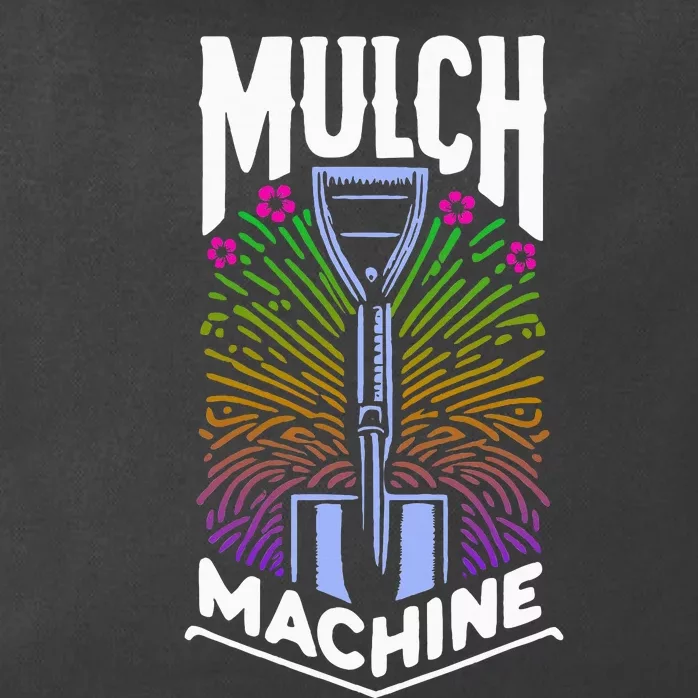 Mulch Machine Zip Tote Bag