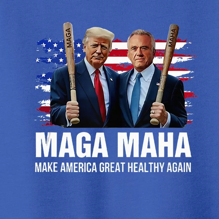 Maha Maga Make America Healthy Great Again Trump Kennedy Toddler T-Shirt