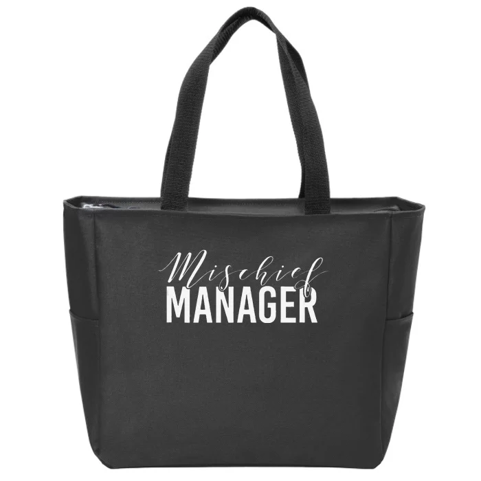 Mischief Manager Zip Tote Bag