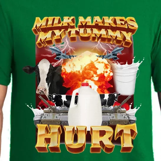 Milk Makes My Tummy Hurt Pajama Set