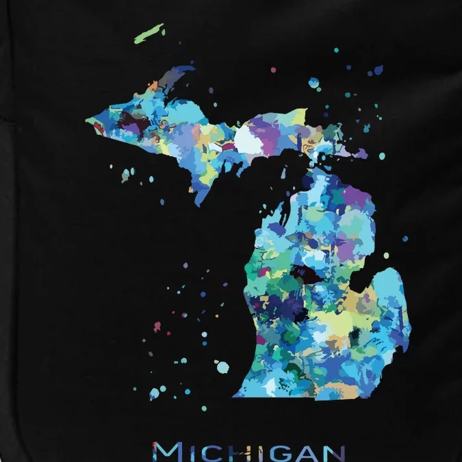 Michigan Map Impact Tech Backpack