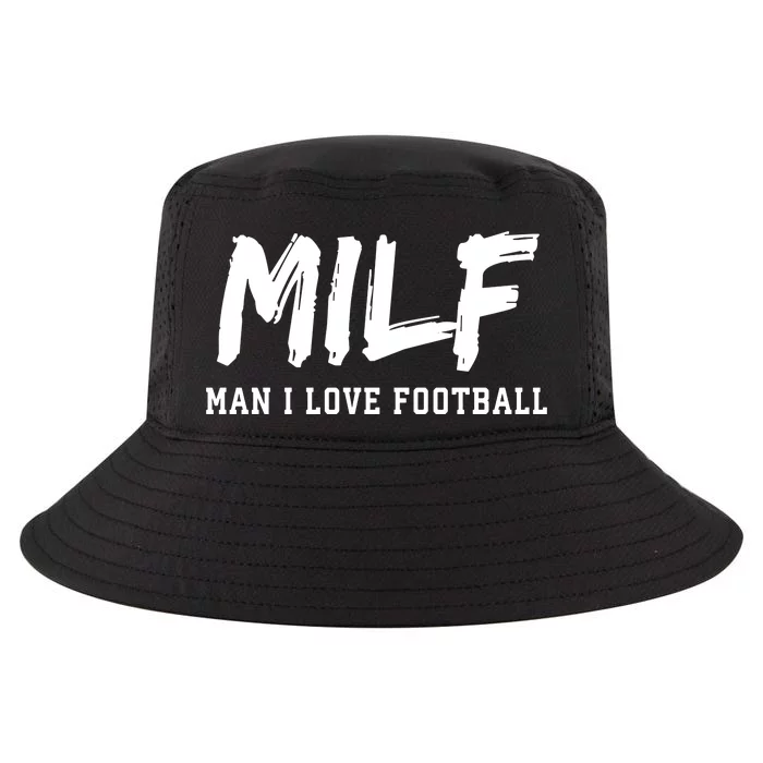 MILF Meaning Man I Love Football Funny Cool Comfort Performance Bucket Hat