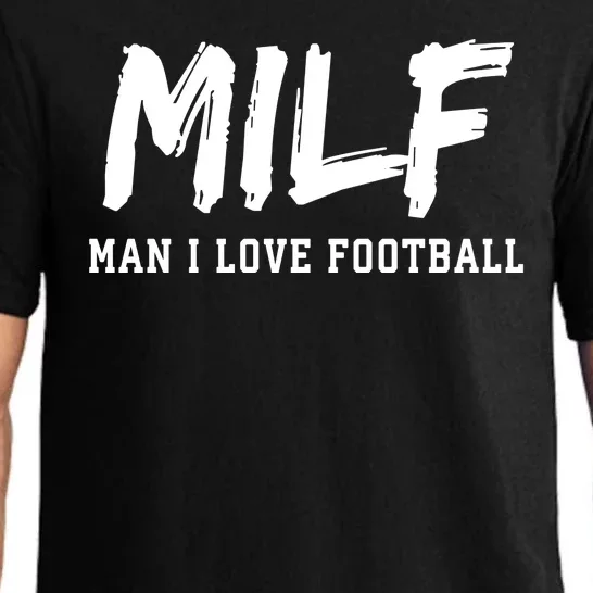 MILF Meaning Man I Love Football Funny Pajama Set